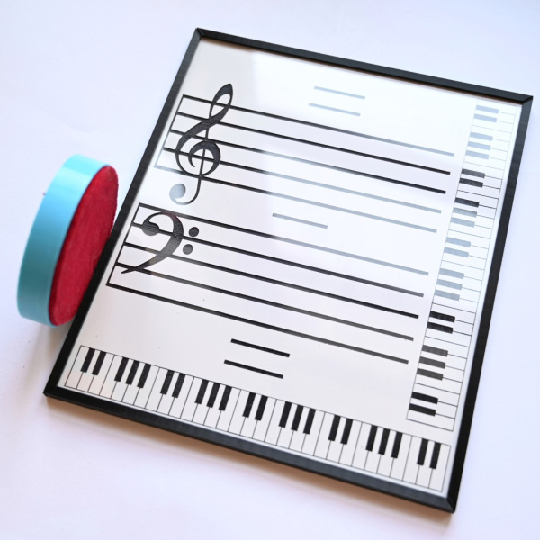 Ακρυλικός Πίνακας Μουσικής με Πεντάγραμμο - Οι Πολυμουσικοί